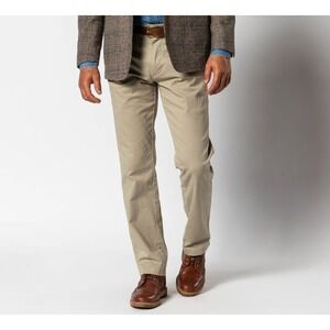 NWT Duck Head Gold School Khaki Chinos Pants Mens 44x32 Flat Front Casual